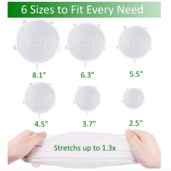 Alt Cooking Hub Silicone stretch lids causebox - Picture 2 of 2